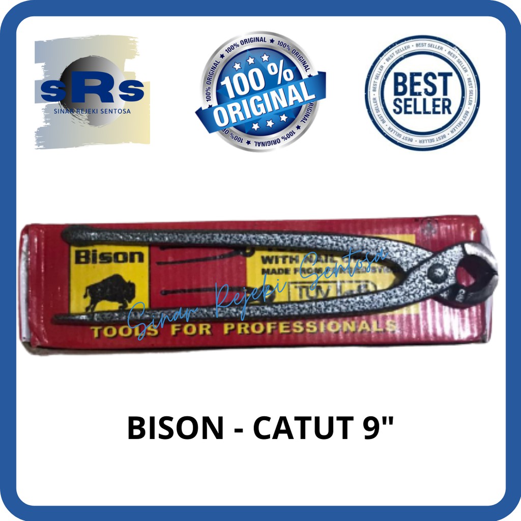 BISON - TANG CATUT/TANG GEGEP/TANG KAKAK TUA 9"
