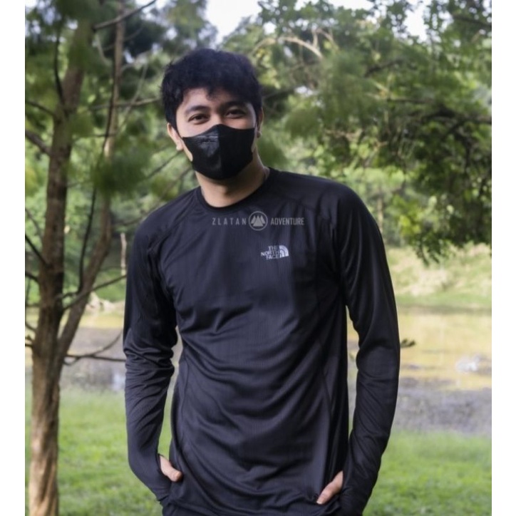 The North Face Baselayer Manset Panjang Original - M