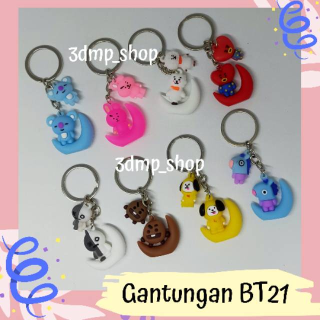 Gantungan kunci Keychain BT21