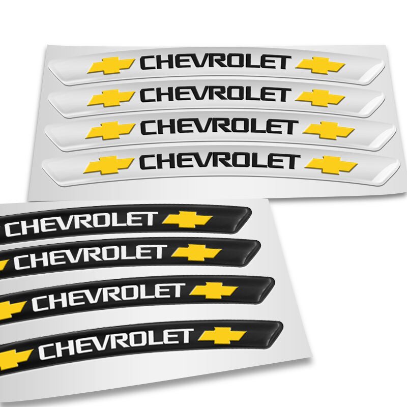 4pcs Stiker Pelek Balap Mobil Untuk Honda Freed Brio City Civic Crv Hrv Brv