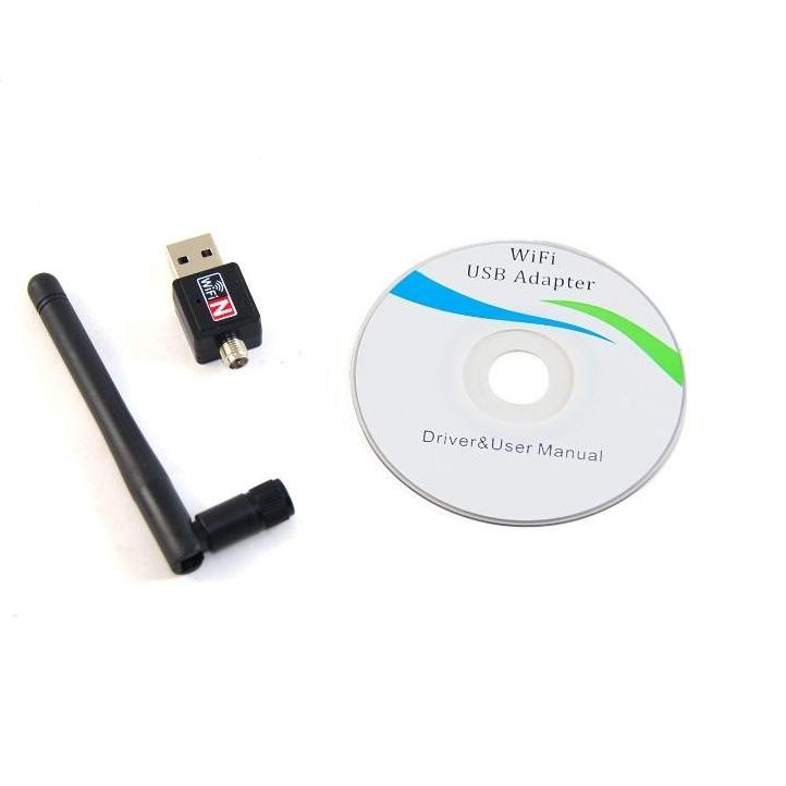 ✵ PENGUAT SINYAL WIFI 300 MBPS USB WIFI ANTENA MURAH HITAM PENANGKAP SINYAL WIFI DI LAPTOP 300MBPS ☊