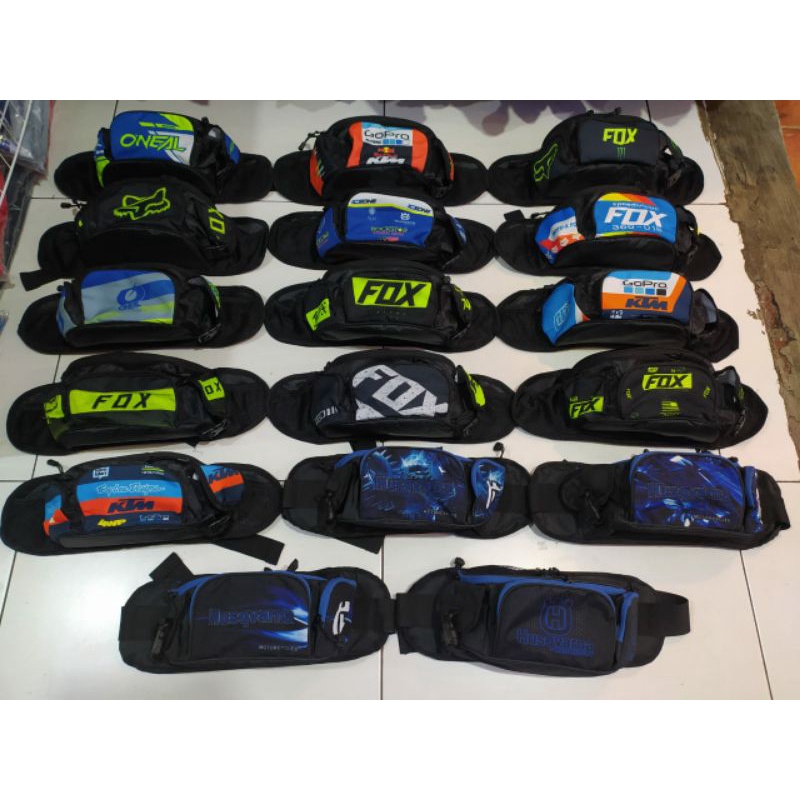 tas pinggang fox ktm trail cross grastrack balap racing