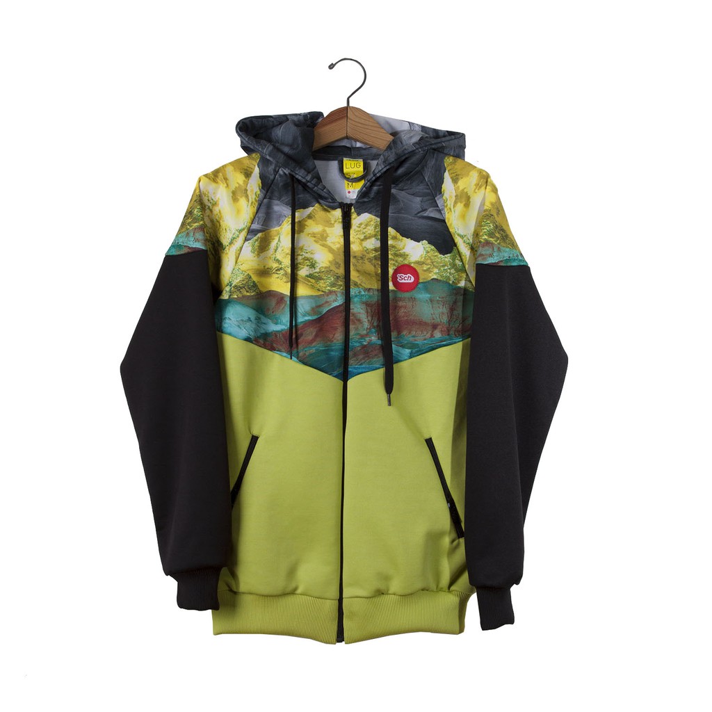 Sch Jacket SDT HOOD 27 BLACK-AVOCADO