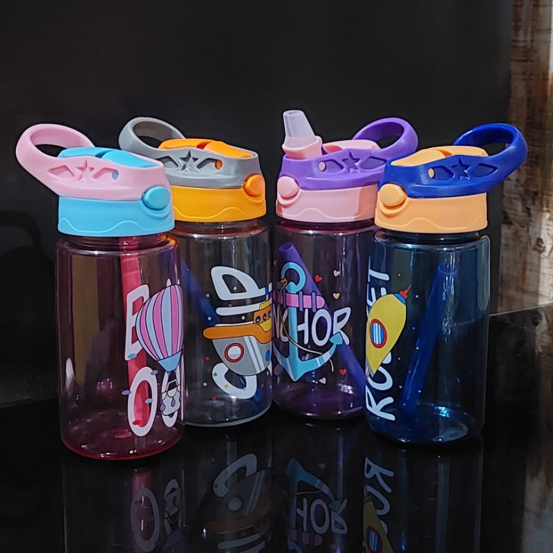 BOTOL MINUM ANAK PEGANGAN KARAKTER SELIYA KD 2663 500ML