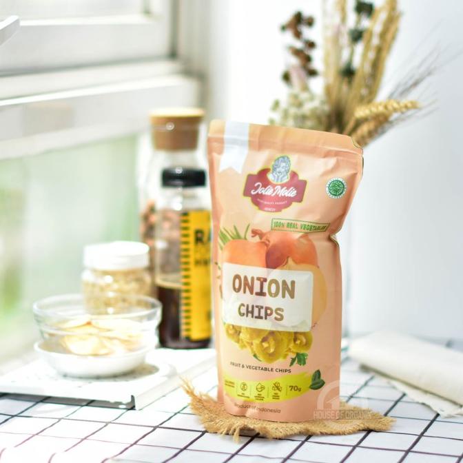 

Jolie Molie Onion Chips / Keripik Bawang Bombay 70 Gr