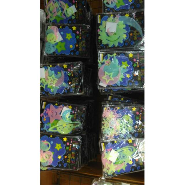 sticker glow in the dark