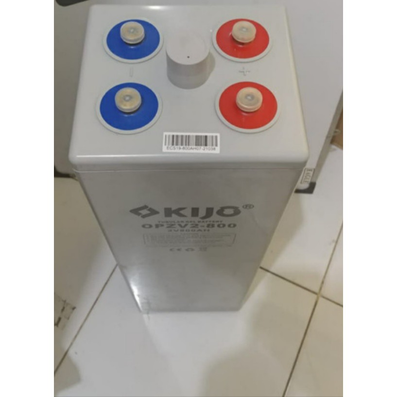 KIJO OPZV BATTERY GEL 800AH 2V 2VOLT