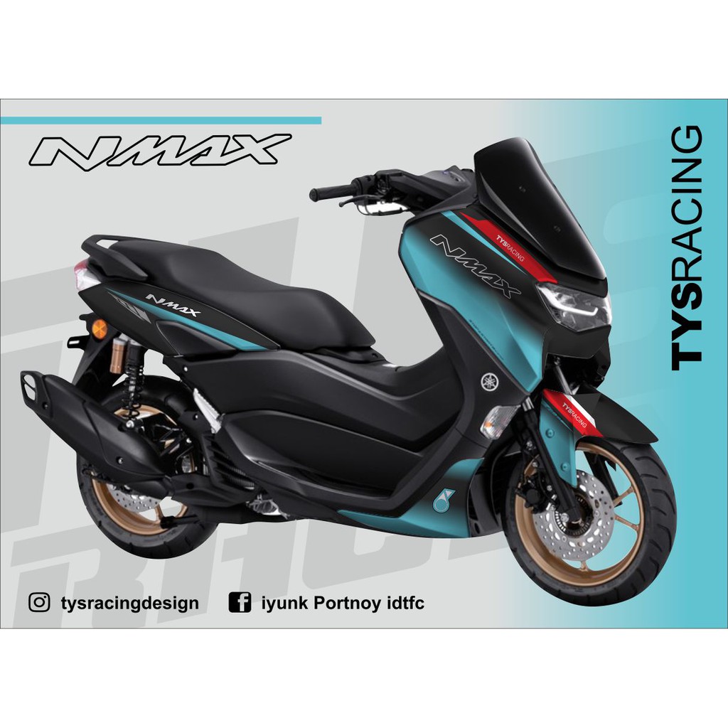 DECAL NMAX 155 NEW 2020 PETRONAS