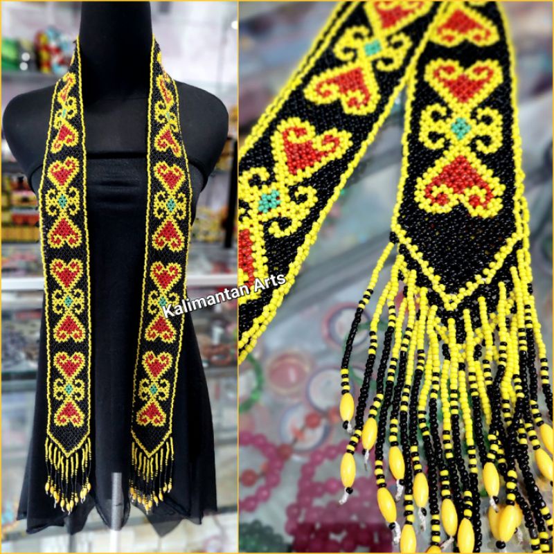 Syal Manik Dayak / Syal Kalimantan-Q
