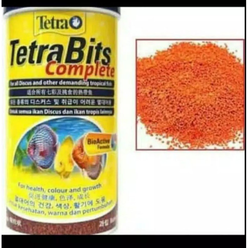 PAKAN IKAN TETRA BITS COMPLETE 93 gr pakan ikan Discuss (PREMIUM FISH FOOD)