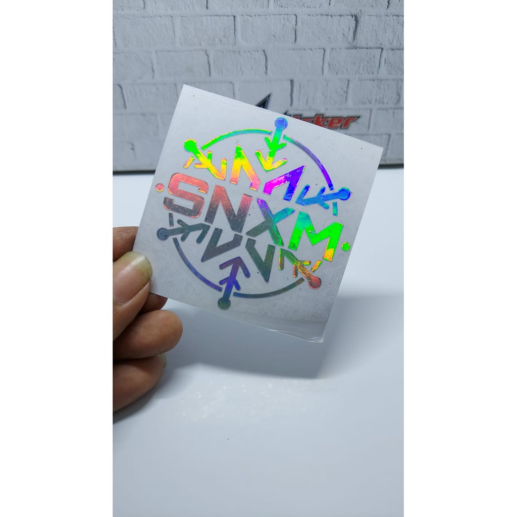 Stiker sticker LOGO SNXM