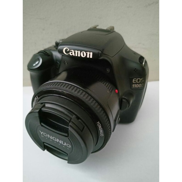 Canon EOS 1100D Lensa fix Yongnuo 50mm