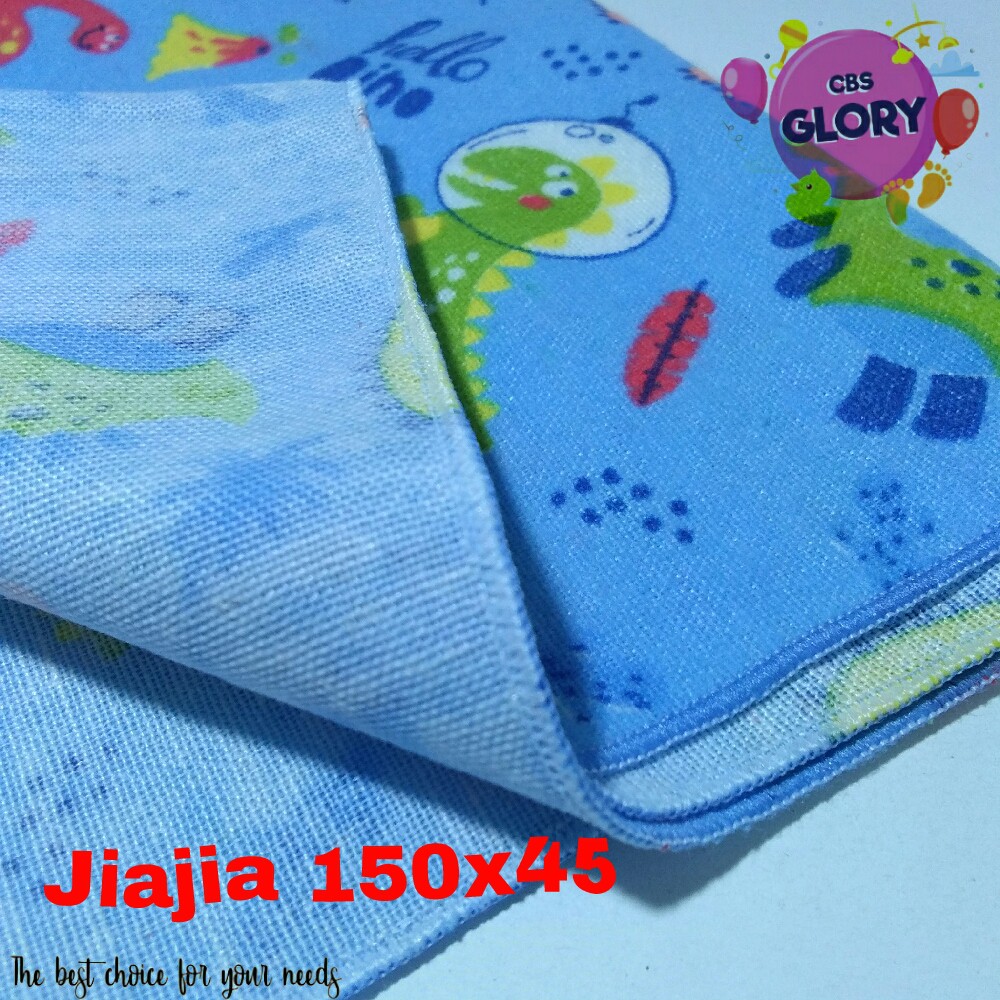 Bedong Bayi Bahan Flanel Jia Jia/Tatakan Ompol Bayi/Selimut Bayi/Motif Lucu