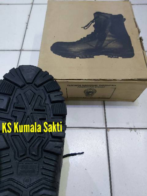 Sepatu PDL TNI Jatah Produksi Baru