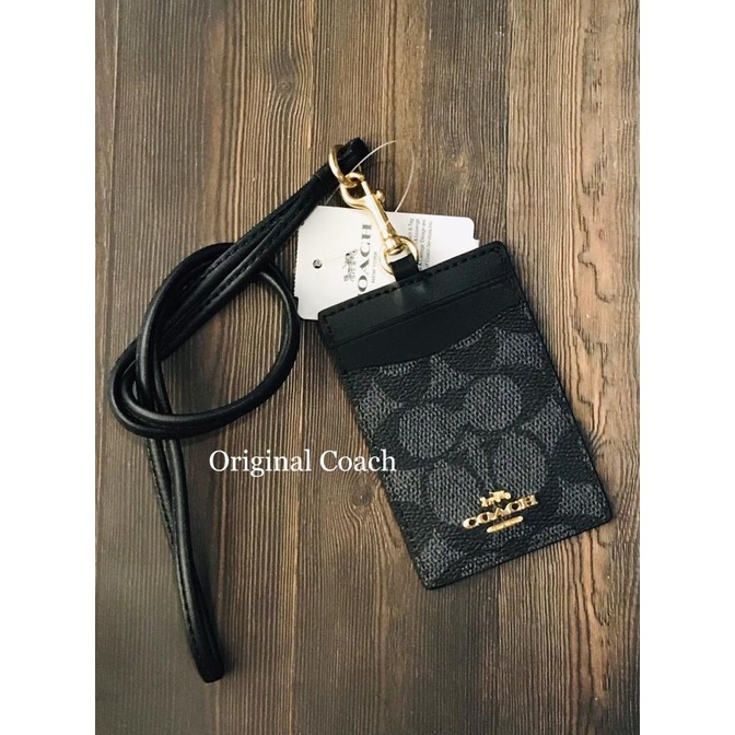 

Coach Lanyard Id Original Classic Metal Edition Black Terlaris