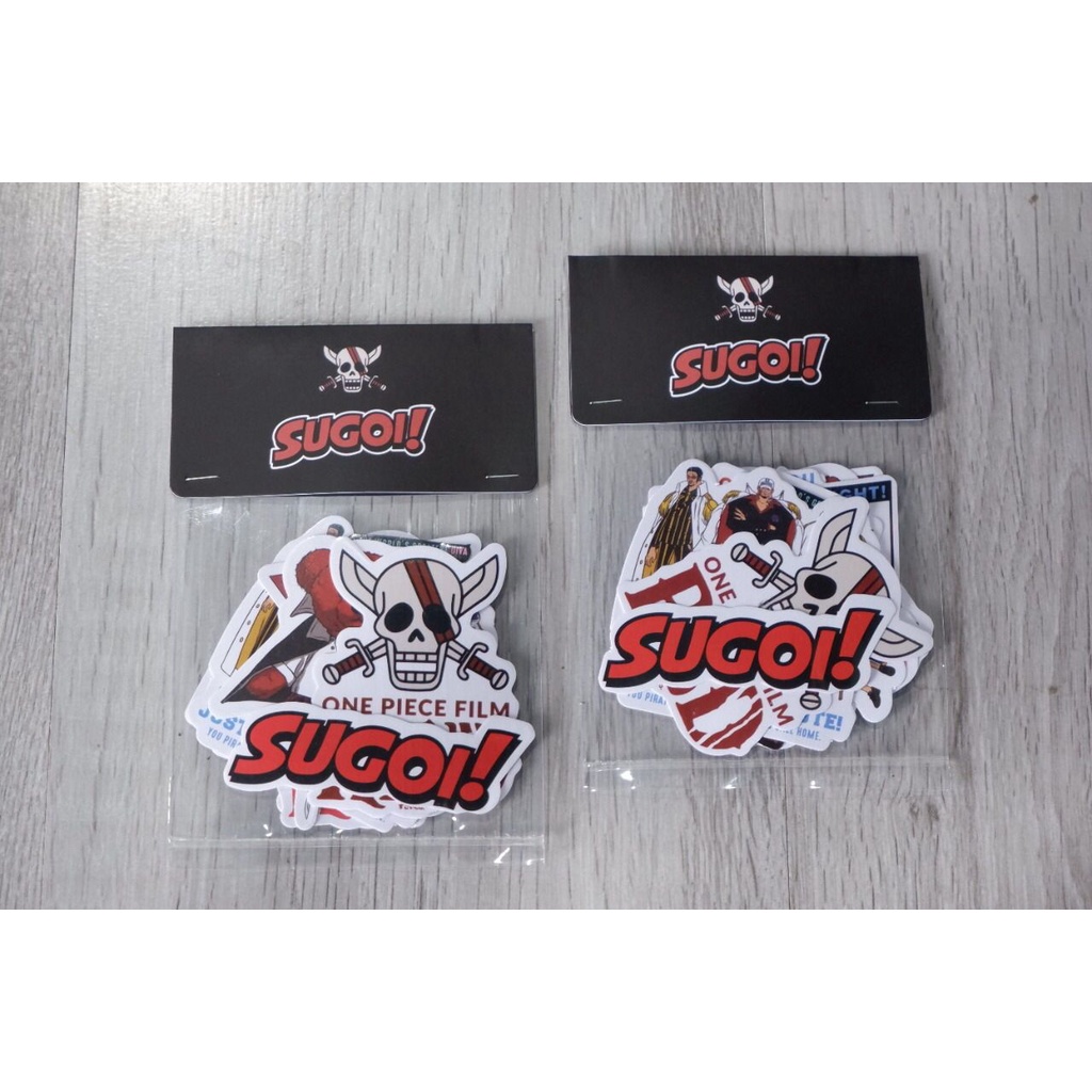 

STICKER ONE PIECE FILM RED