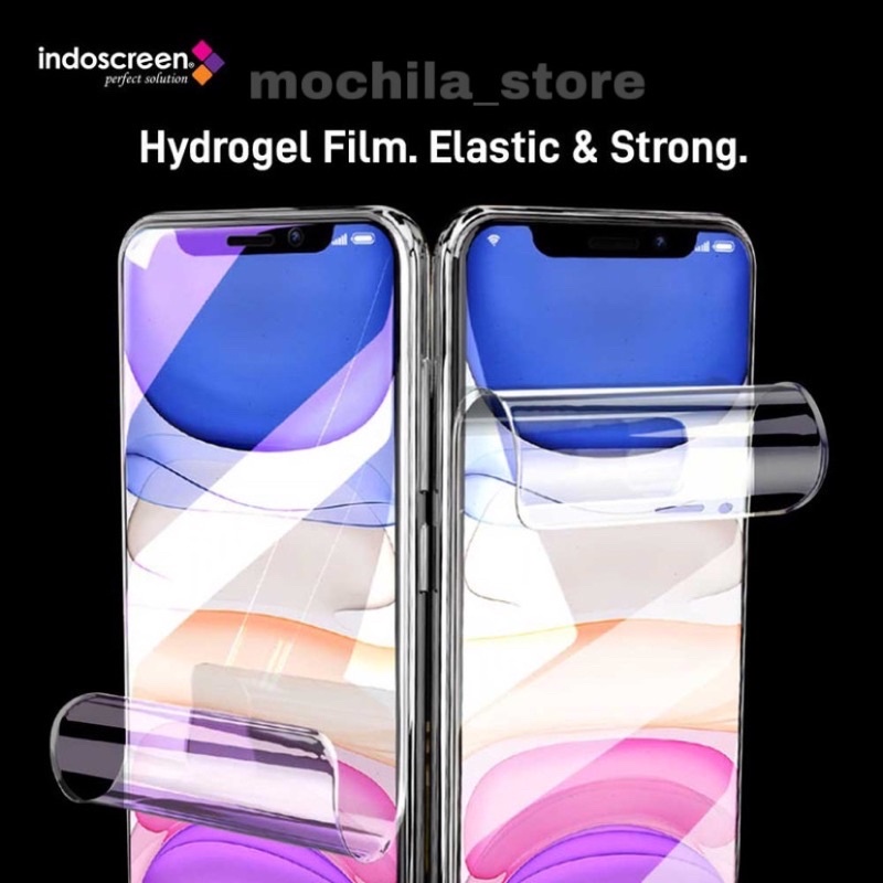 Hydrogel Anti Gores Full Cover - Anti Gores Clear - Anti Glare Full Layar - Nokia Indoscreen