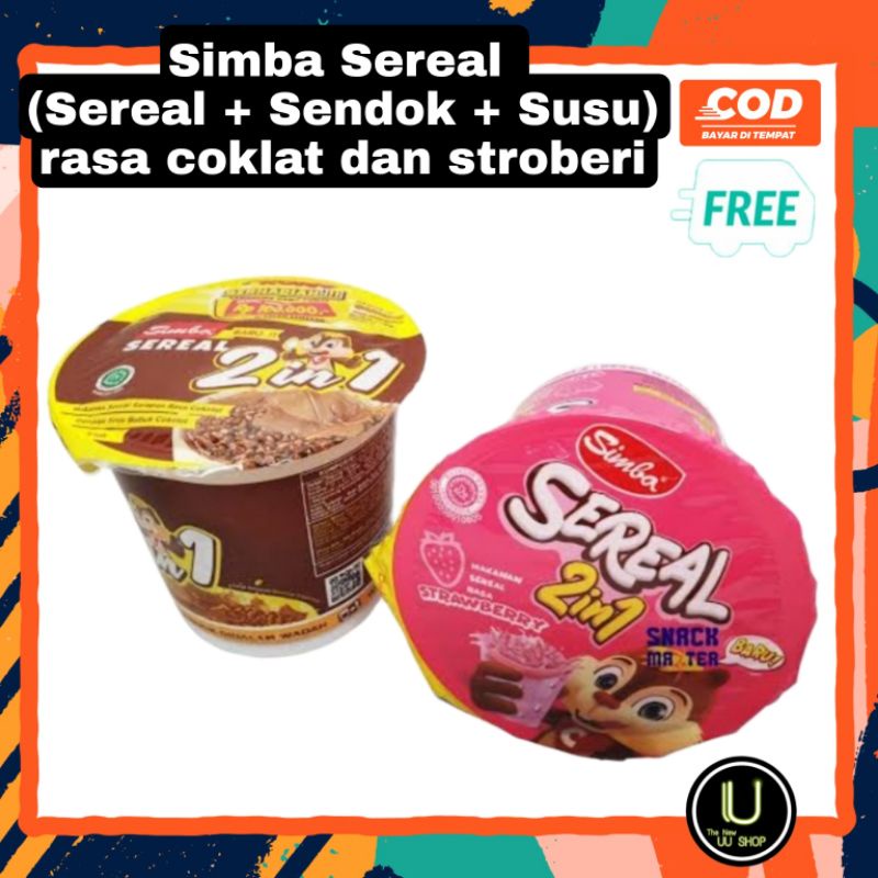 

Simba Sereal Cup (Sereal, Susu, Sendok)