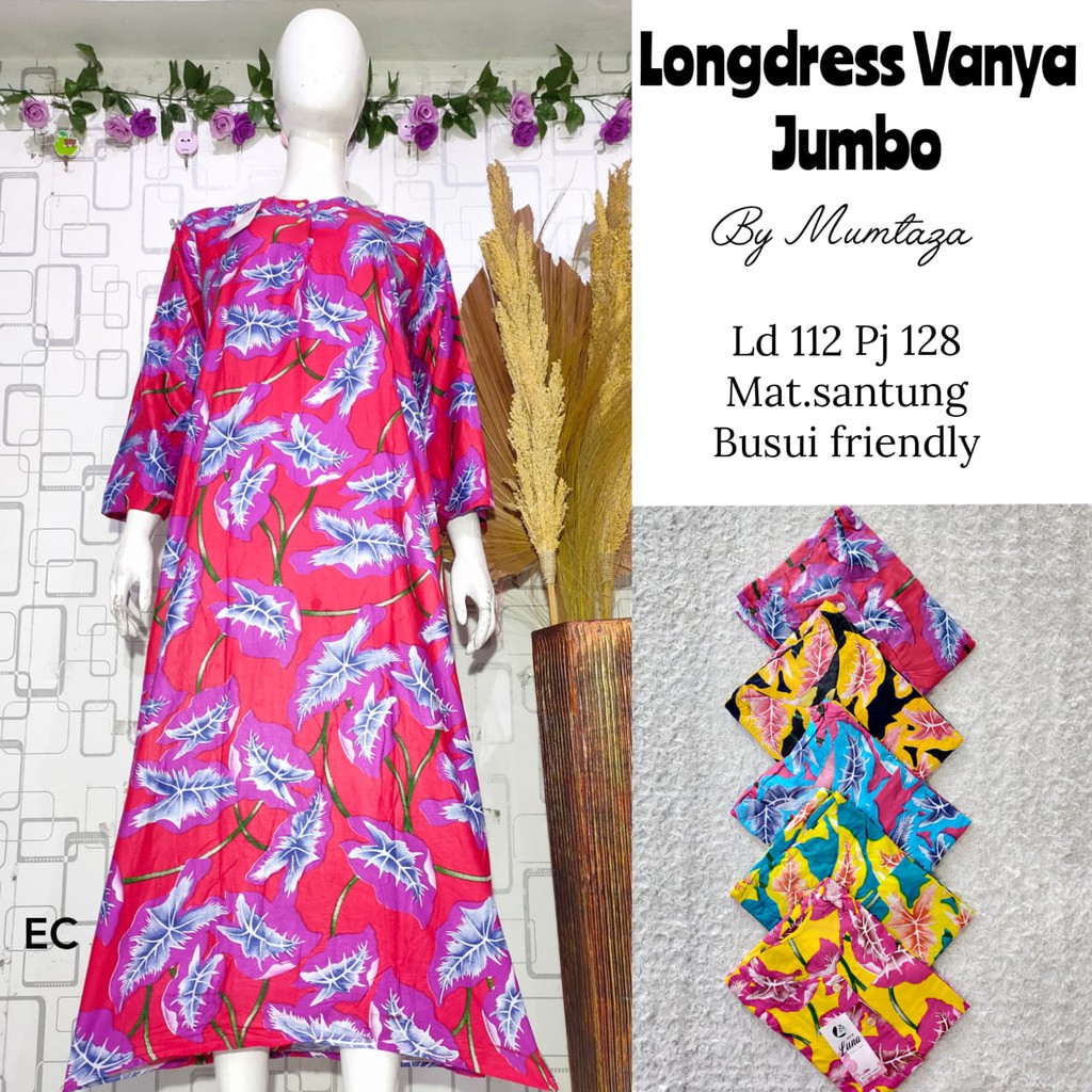 Longdres Solo Jumbo, Daster Panjang, Daster Solo Panjang, Daster Batik Solo,Daster panjang.