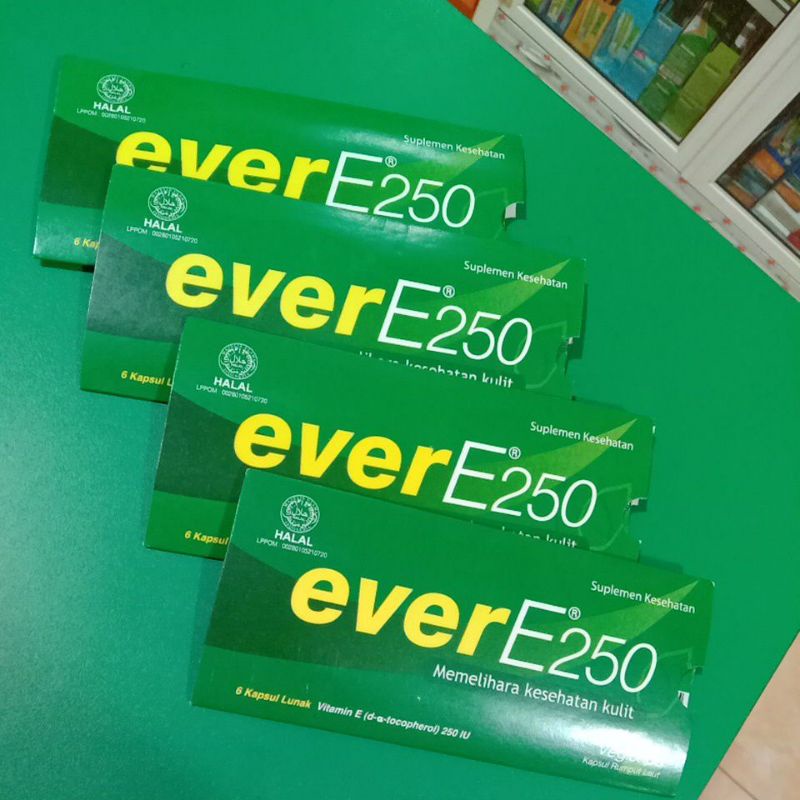 Ever E 250 strip isi 6 kapsul