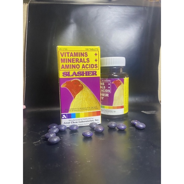 Slasher Tablet Obat ayam Aduan