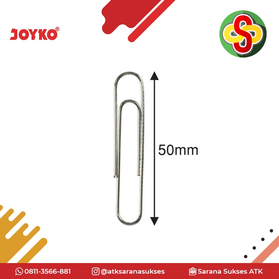 Klip Kertas / Paper Clip Joyko No.5