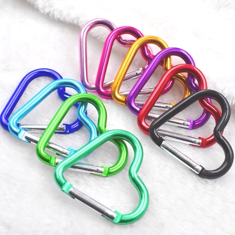 1pc Carabiner Holder Botol Minum Bahan Aluminum Alloy Untuk Camping / Hiking