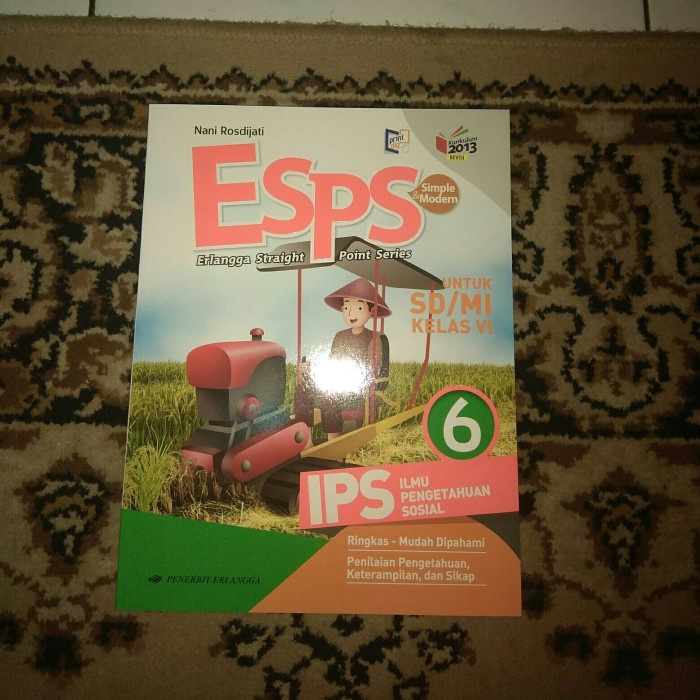 

❤BISA COD❤ ESPS IPS KELAS 6 SD ERLANGGA KURIKULUM 2013