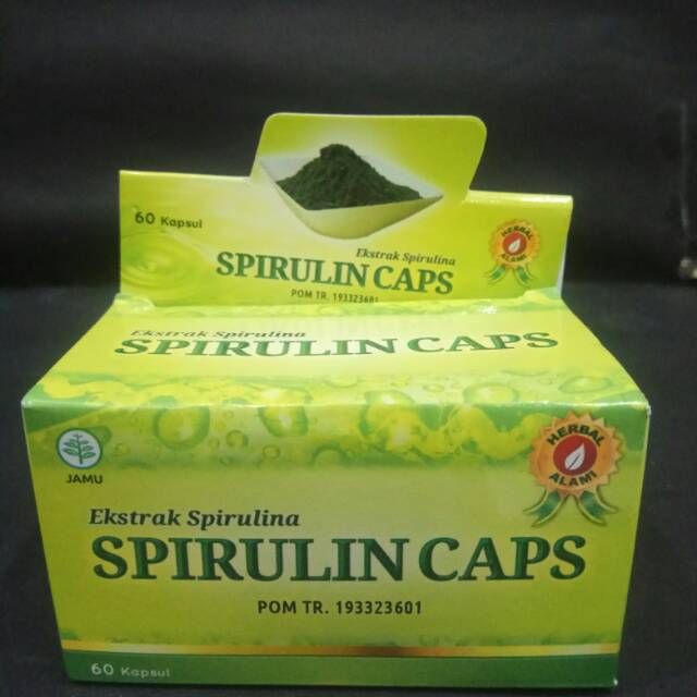 

SPIRULIN CAPS Ekstrak sprirulina