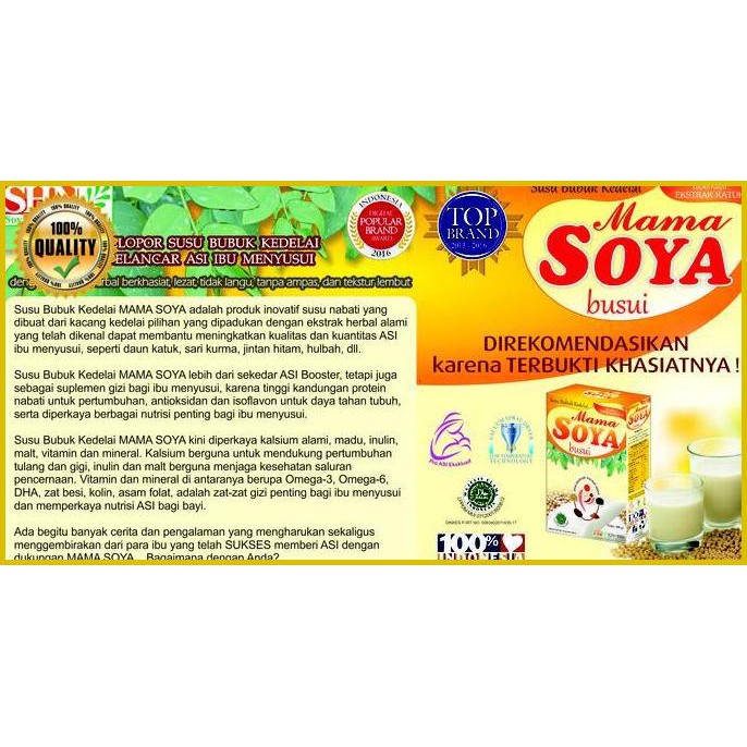 

0Ku75T3- Mama Soya - Susu Kedelai Ibu Menyusui - Rasa Coklat Lp4F74J-