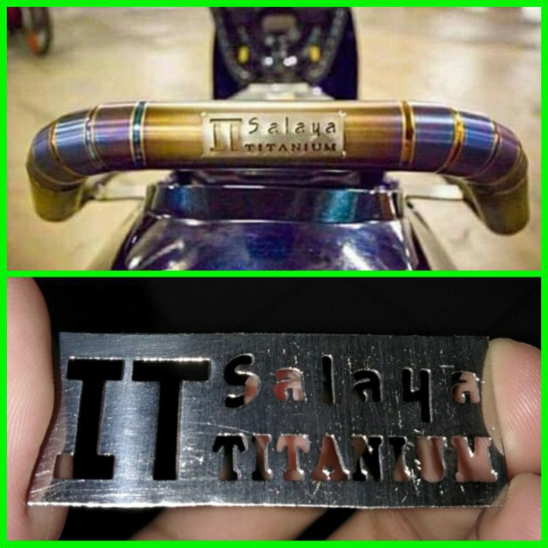 emblem it salaya titanium leheran knalpot