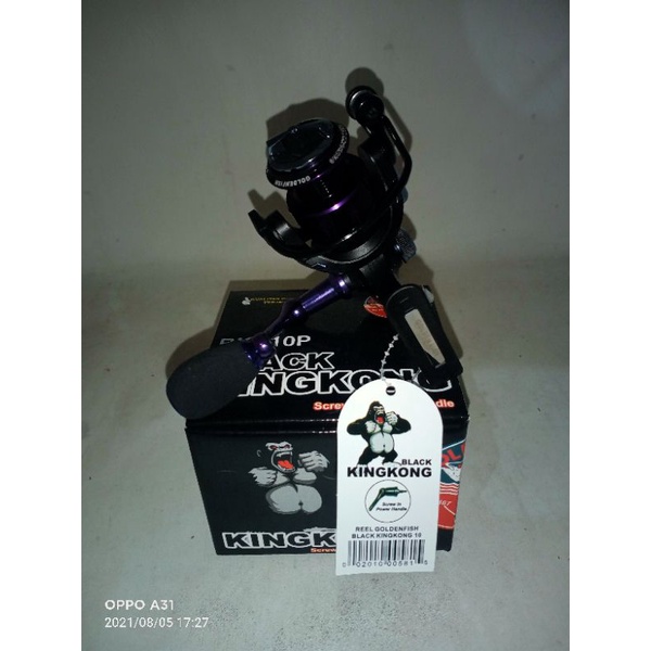 reel golden fish black kingkong 1000