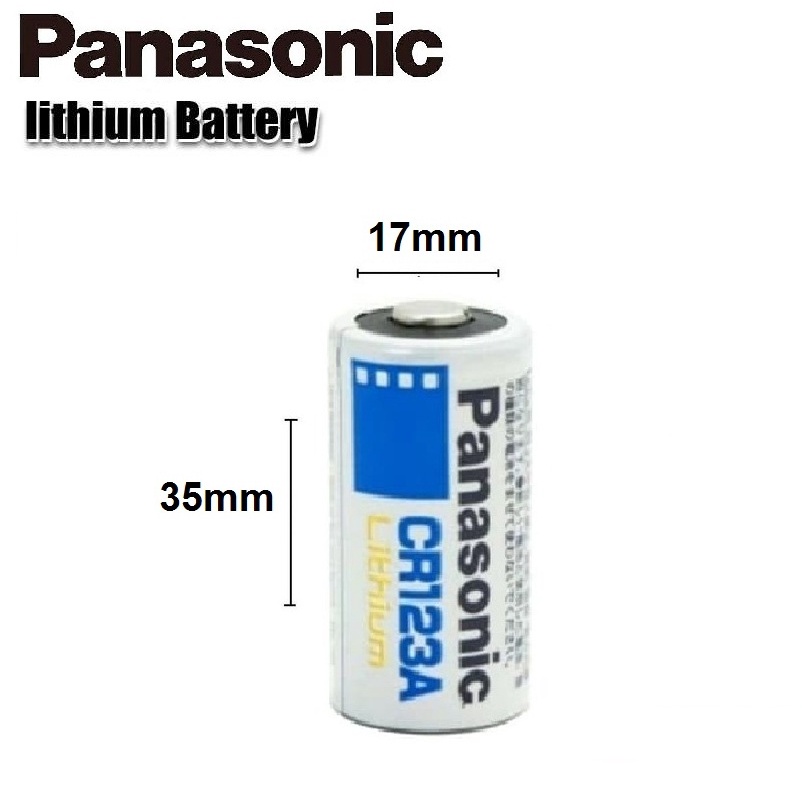 Baterai Panasonic Lithium 3V CR123A