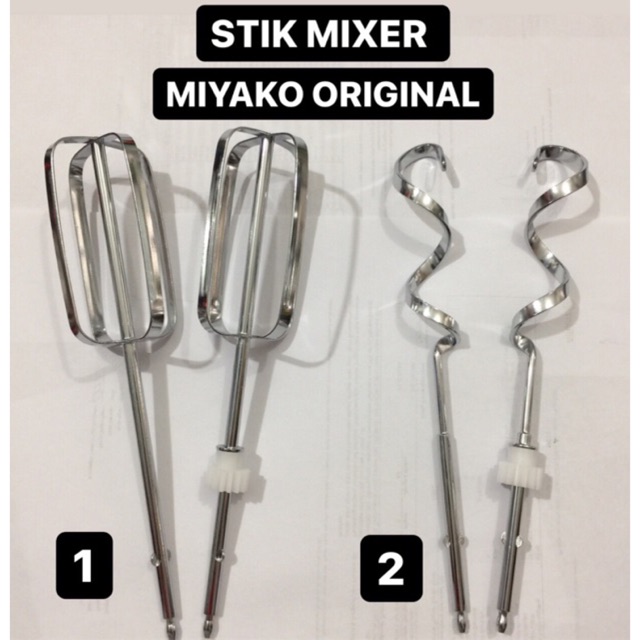 SET STIK MIXER MIYAKO ASLI ORIGINAL / STICK PENGADUK KUE PENGOCOK ADONAN