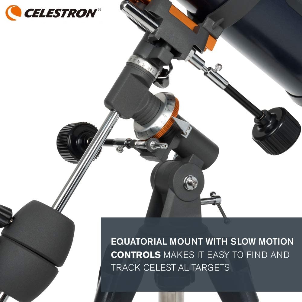 CELESTRON AstroMaster 130EQ - Teleskop Teropong Bintang - Terbaru dari CELESTRON