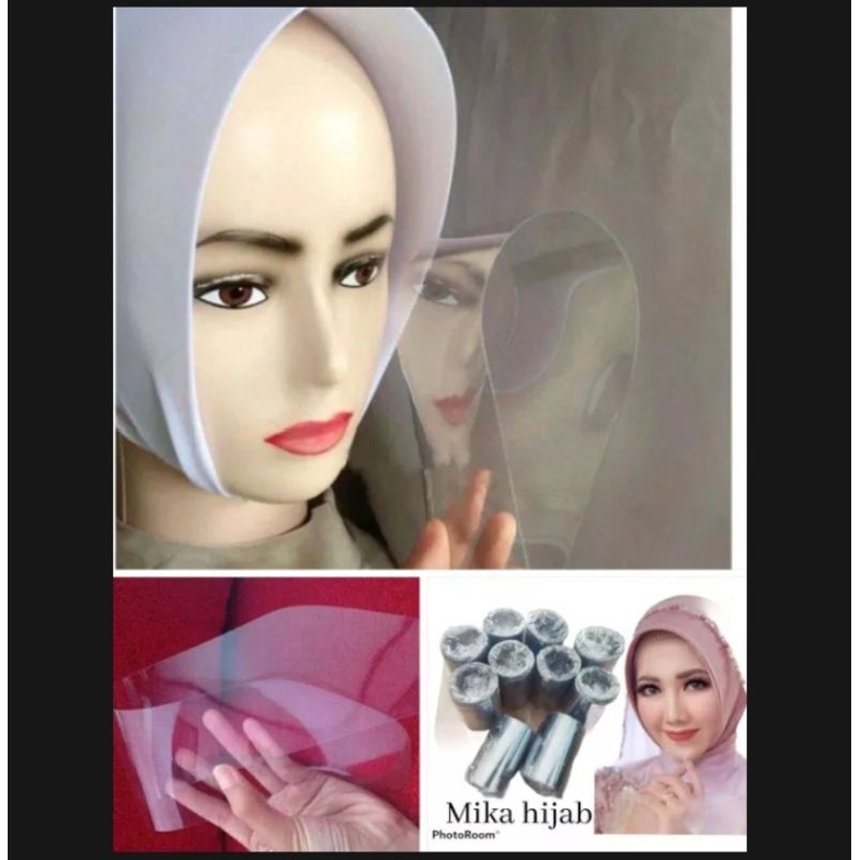 mika hijab pengantin tebal Anti letoy,jilbab,Ciput..