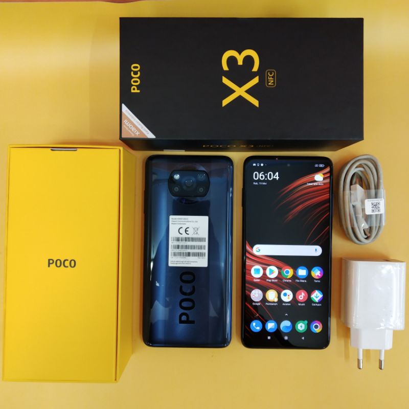 Xiaomi Poco X3 NFC | 8/128gb Second Mulus | poco x3 NFC Ram 8gb internal 128gb garansi resmi