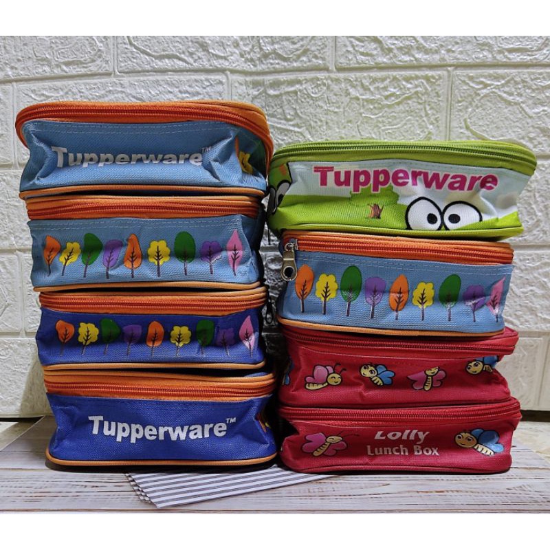 Tas lolly lolly tup tupperware / tas bekal / tas lolly tup ecer
