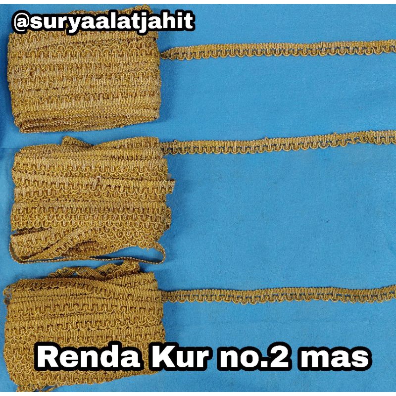 Renda kur Mas no.2 @+/-27meter = rp.27.500/bks