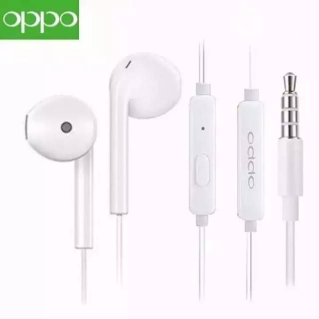 Headset Oppo R11 Suara jernih Bas oke/ Bisa untuk segala jenis hp dengan jec 3.5mm