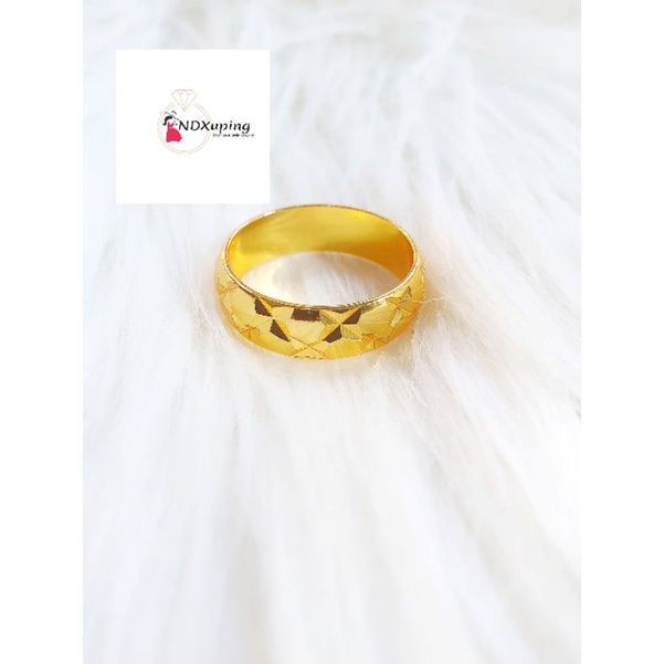 Cincin Warna 24K Xuping Motif Bintang N08042202