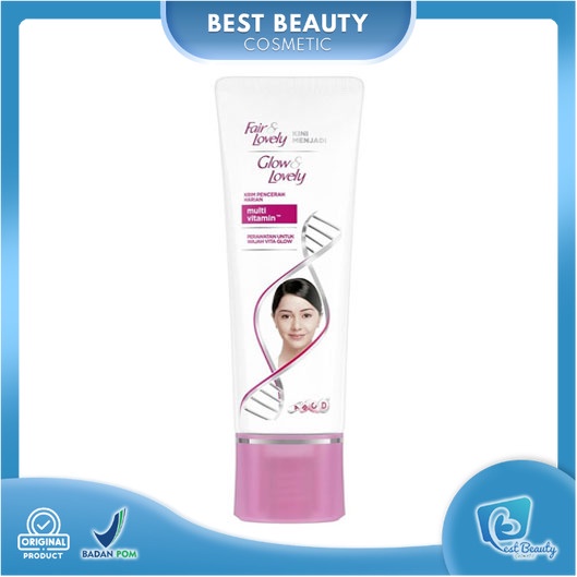 ★ BB ★ Fair &amp; Lovely Krim Pencerah Harian 23gr - 46gr - Glow &amp; Lovely - Glow and Lovely - Fair and Lovely