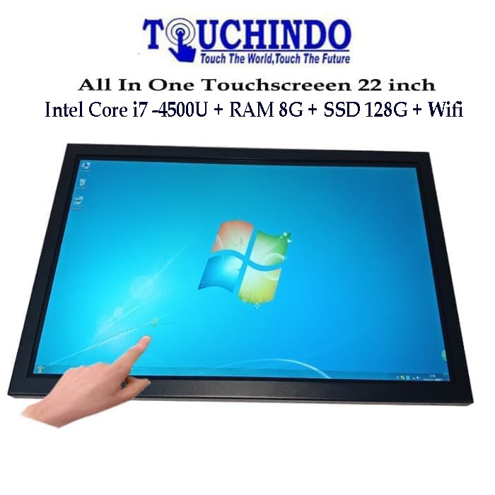 All In One PC i7 Touchscreen 22 inch AIOPC22TCD