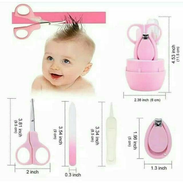 Gunting kuku bayi satu set