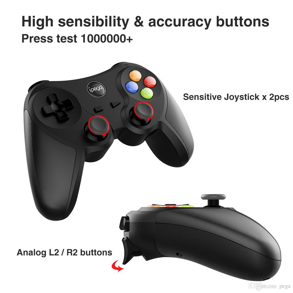 Gamepad bluetooth ipega PG-9078 - Joystick wireless controller universal