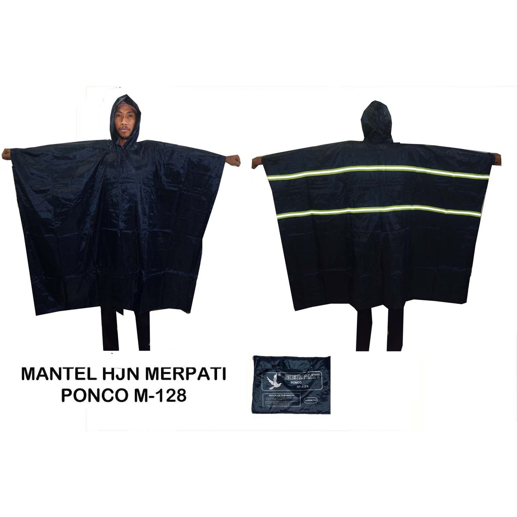 Merpati Jas Hujan Ponco M-128 / Jas Hujan Ponco / Mantel Hujan Ponco Dewasa