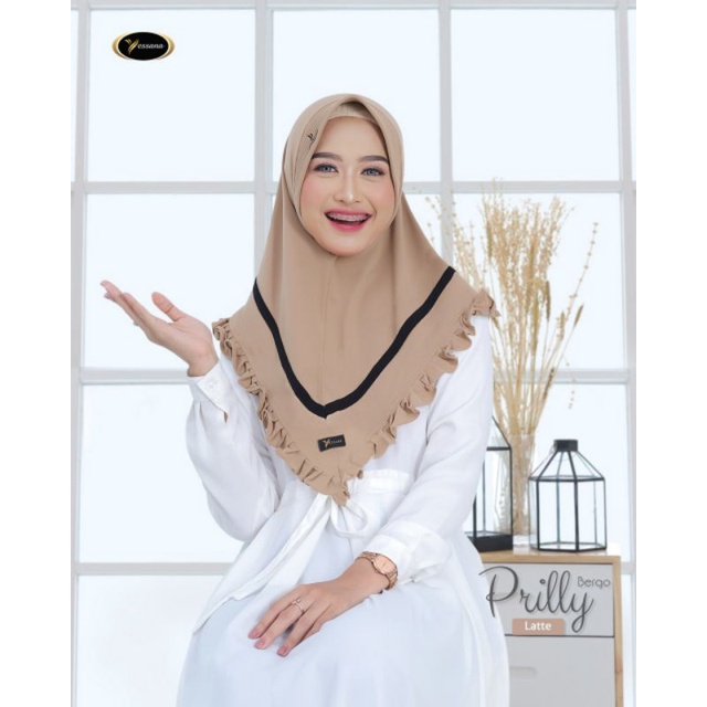 HIJAB JILBAB KERUDUNG INSTAN ORIGINAL YESSANA HIJAB