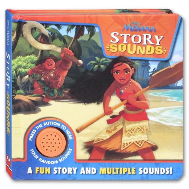 

Promo Disney Moana Story Sound Book With 4 Fun Sounds!