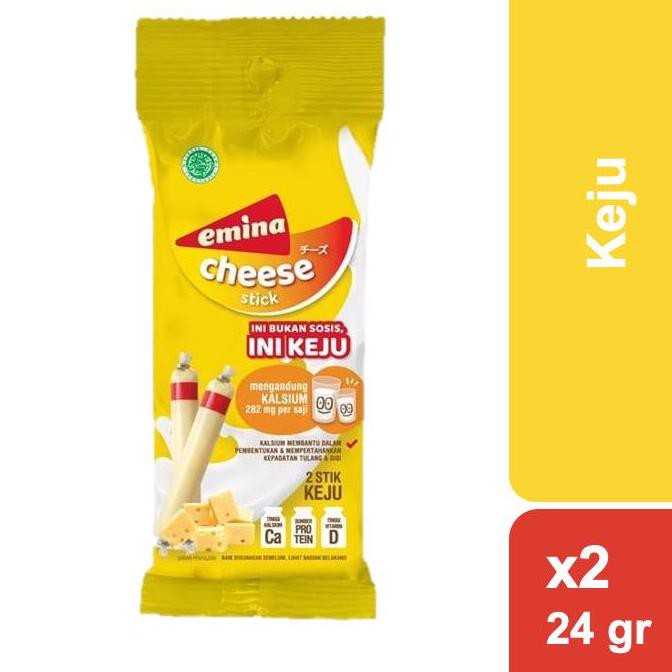 

[PREMIUM PRODUCT] Paket Buy 1 get 1 - Emina Stick Cheese Original (2 x 12 gr) - 2 Pcs