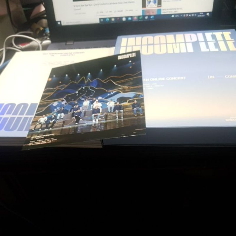 outbox photobook mini poster dvd incomplete